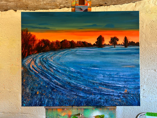 Guyers Field - original painting