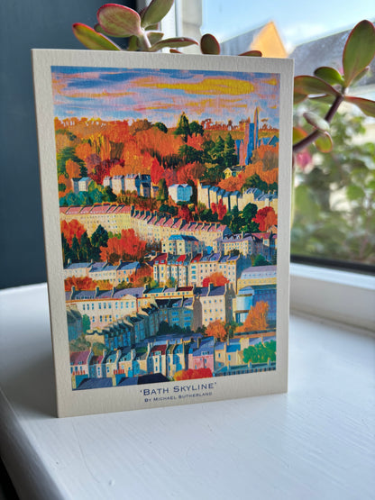 Bath Series - 3 x blank greetings cards