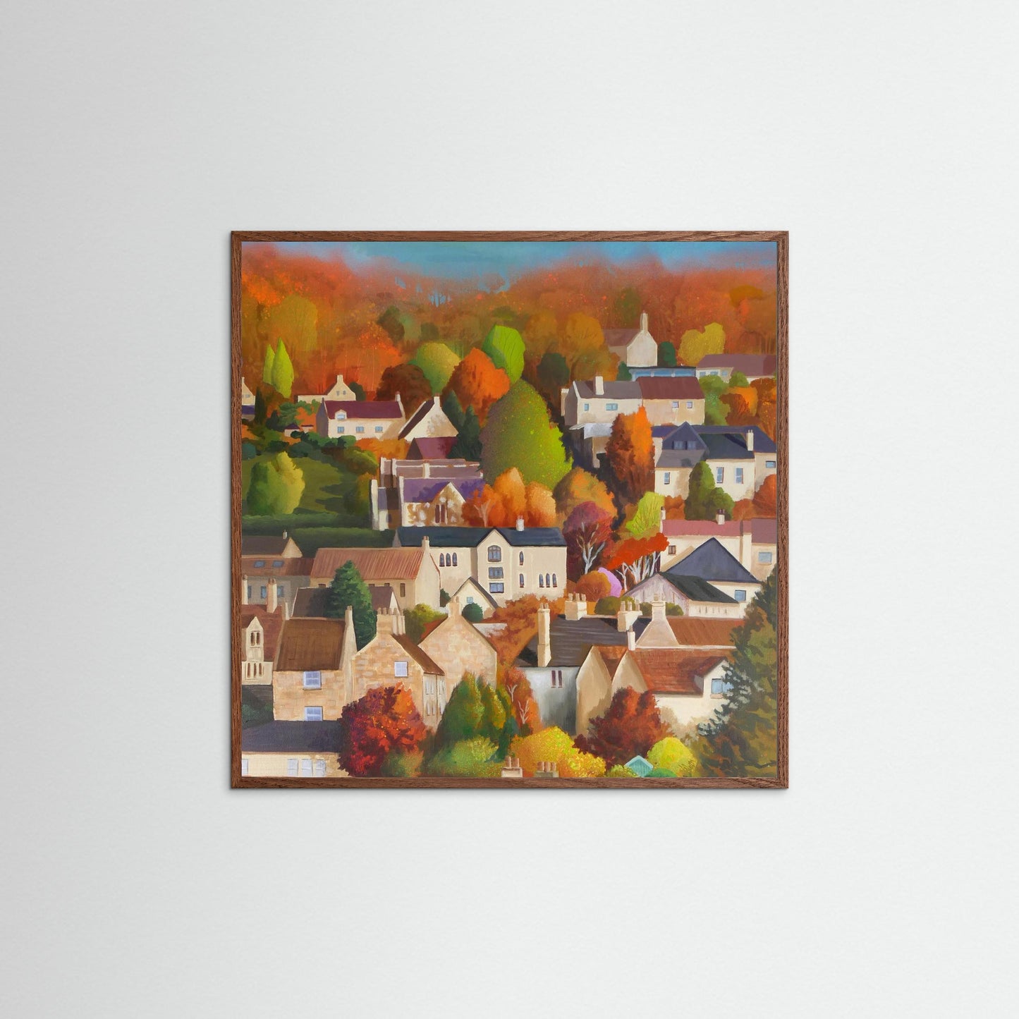 Autumn in Box - Square crop - paper print options
