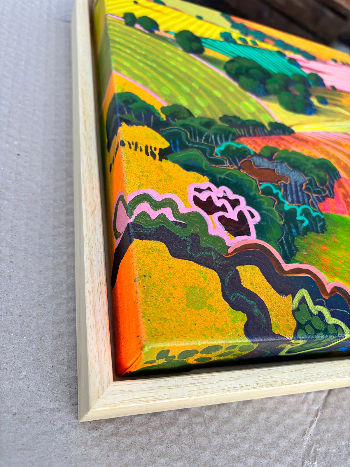 Patchwork - original painting