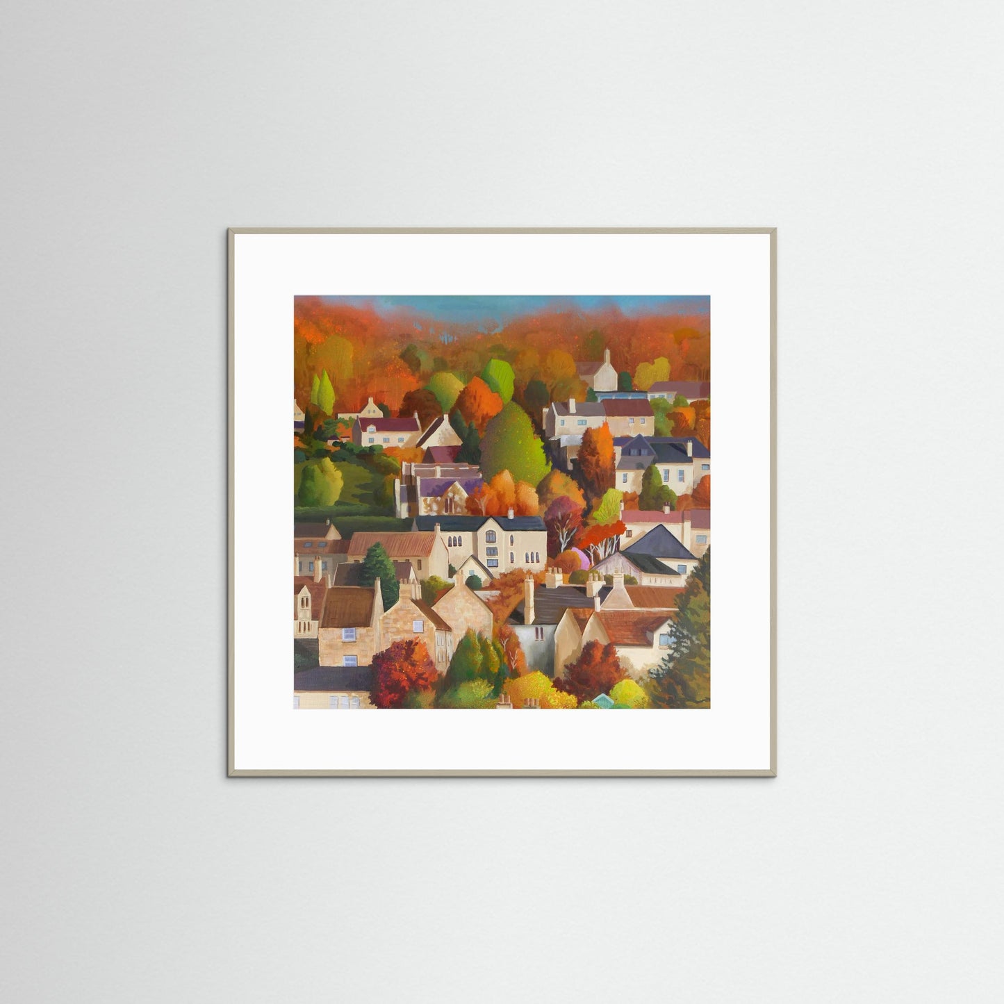 Autumn in Box - Square crop - paper print options