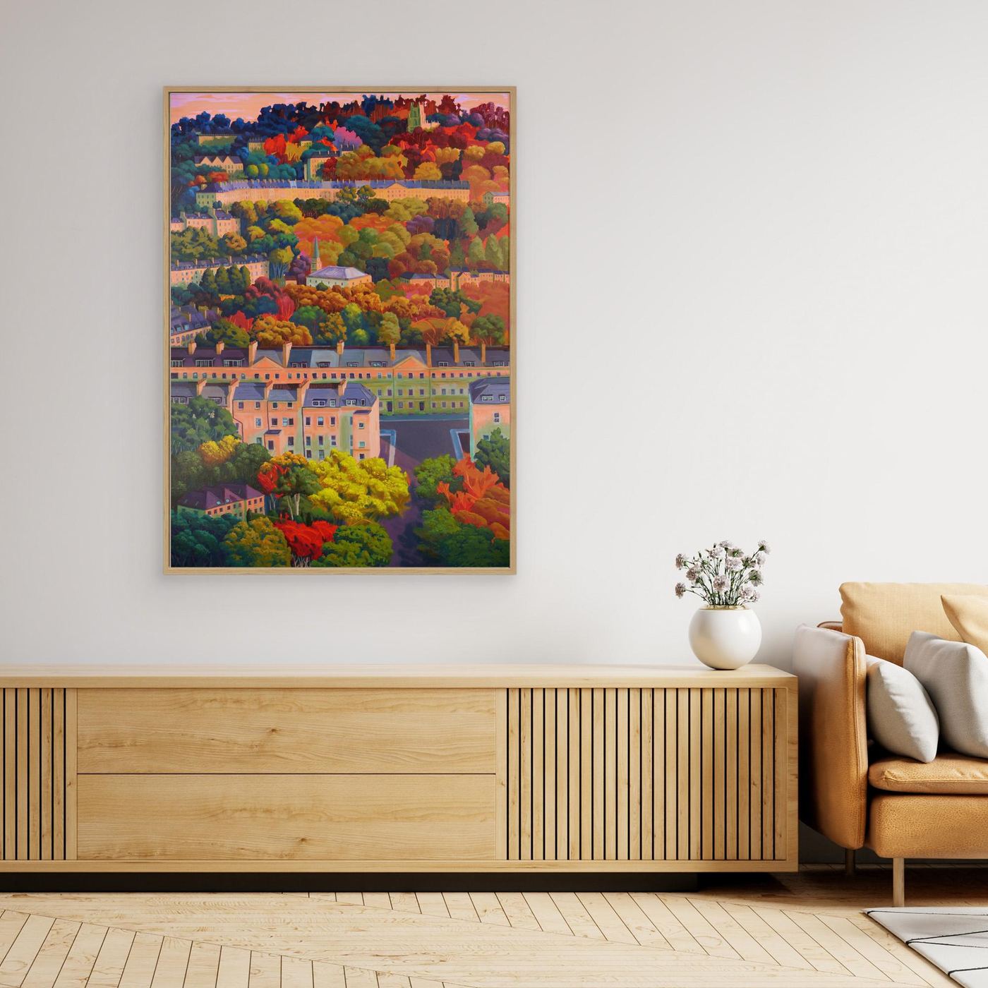 New Morning Over Bath - Gallery Canvas Edition