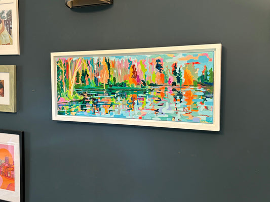 Stourhead 2 - original painting