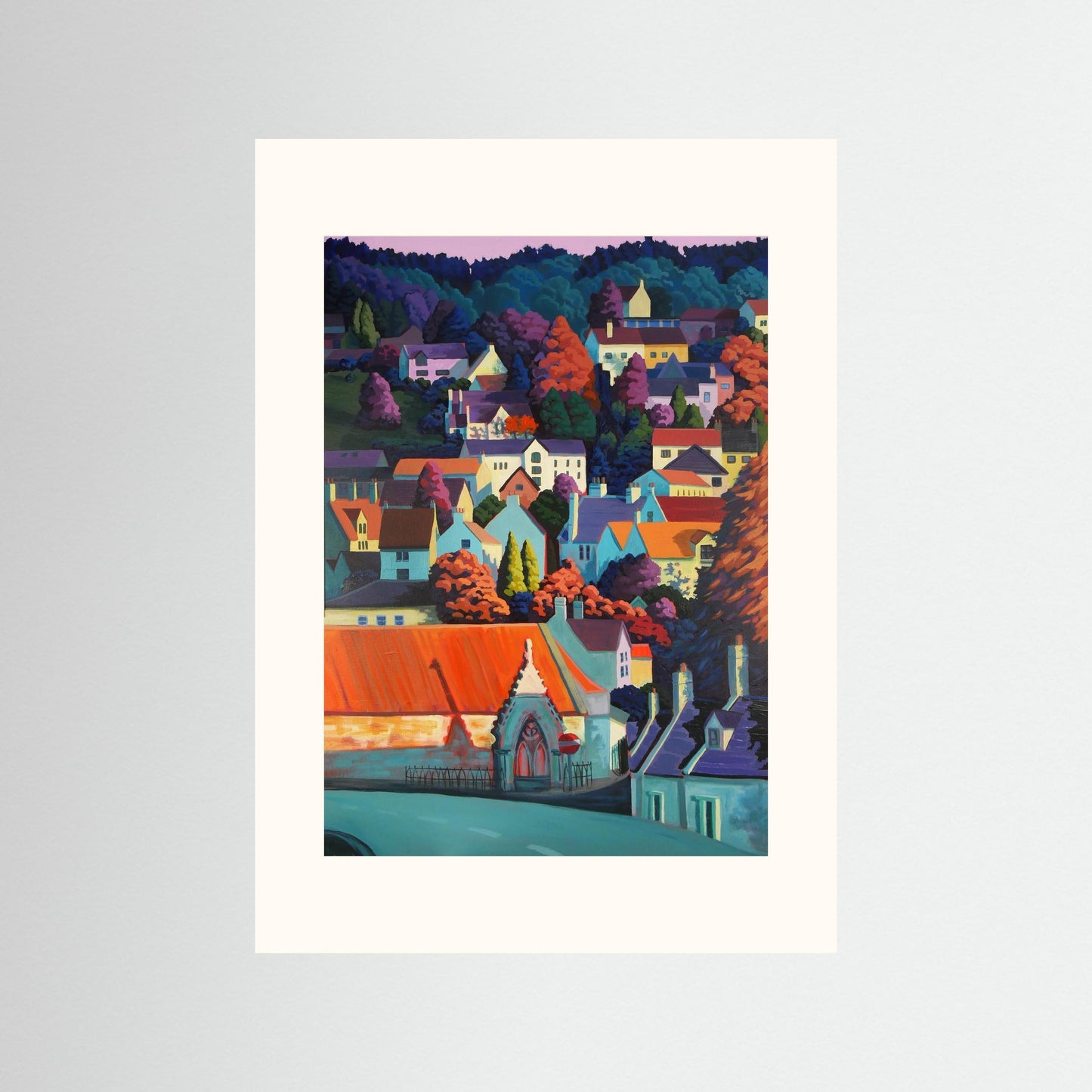 Autumn Dusk - framed print options