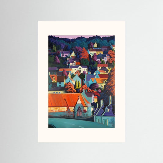 Autumn Dusk - framed print options