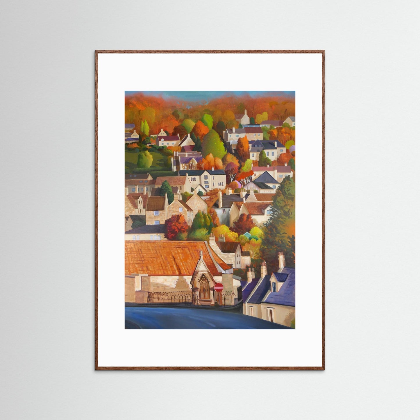 Autumn in Box - framed paper print options