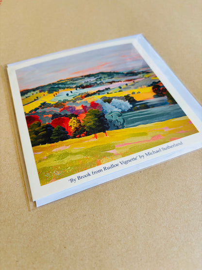 By Brook from Rudloe - blank greetings card
