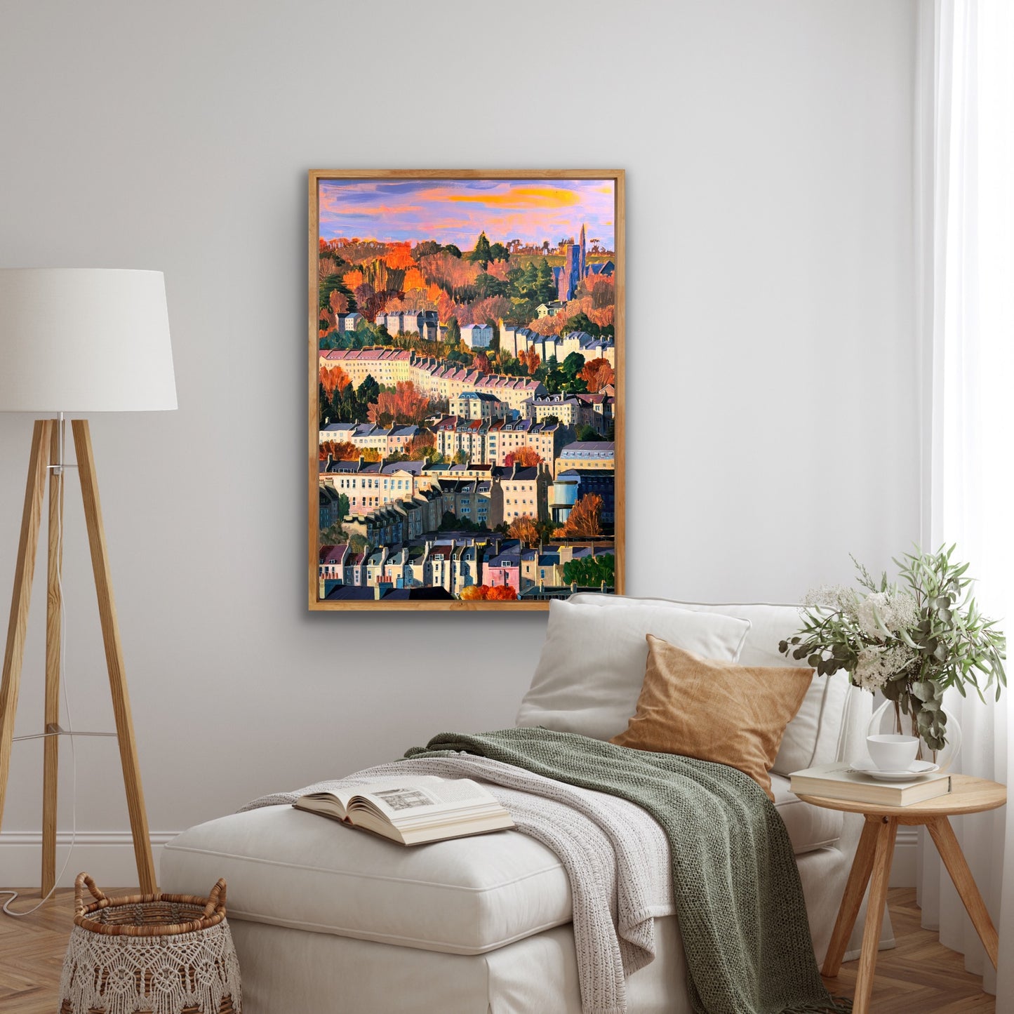 Bath Skyline - original painting