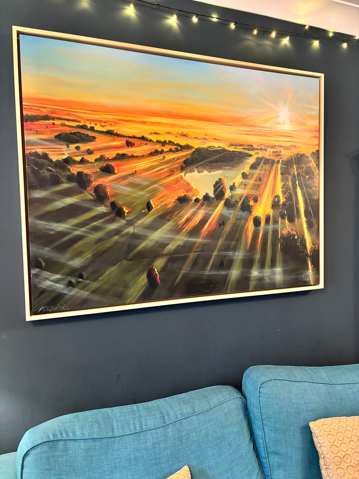 Sunrise on Corsham Court 1 - print options