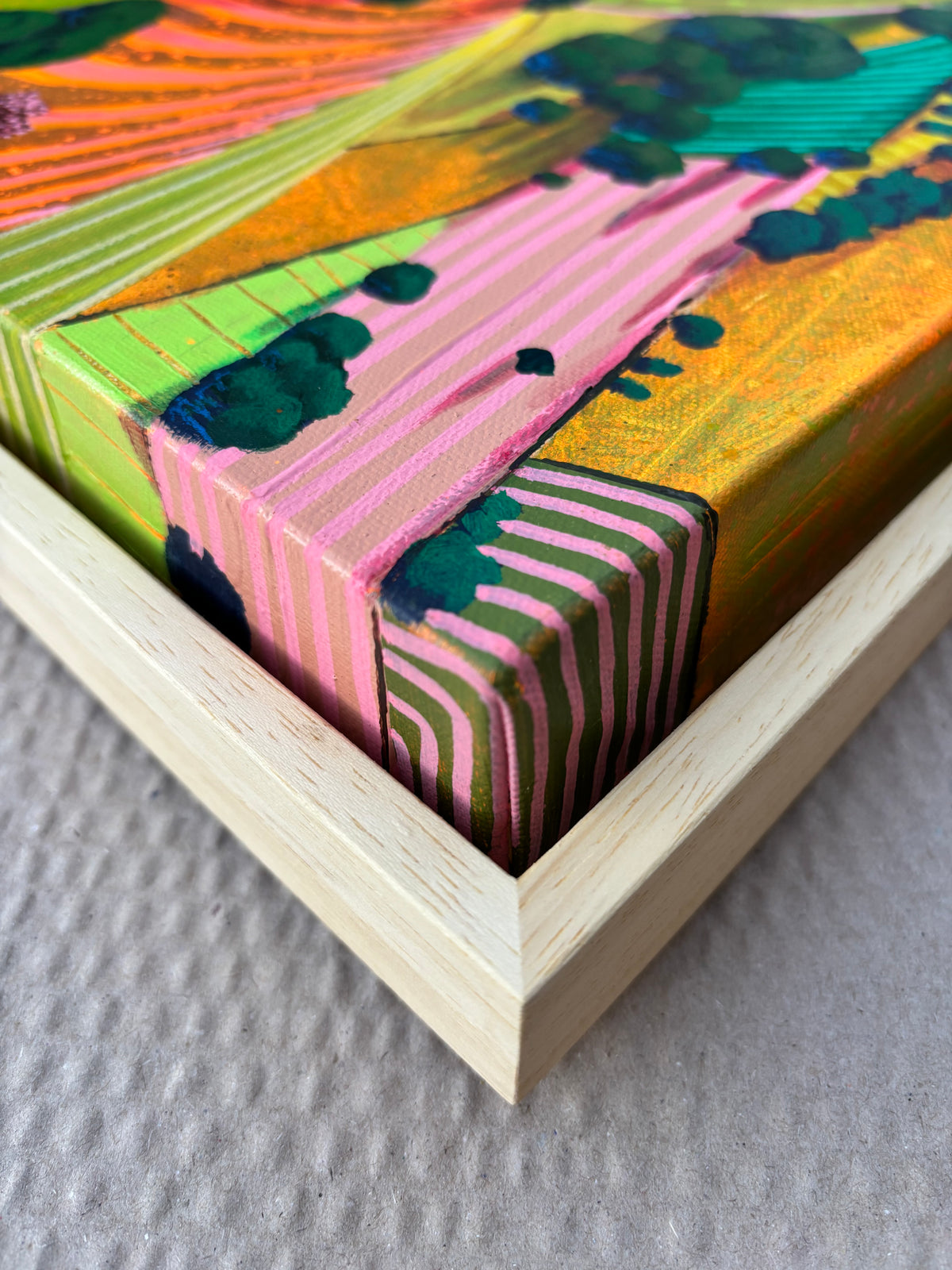 Patchwork - original painting