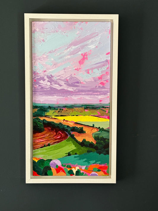 Roundway Leap - original painting