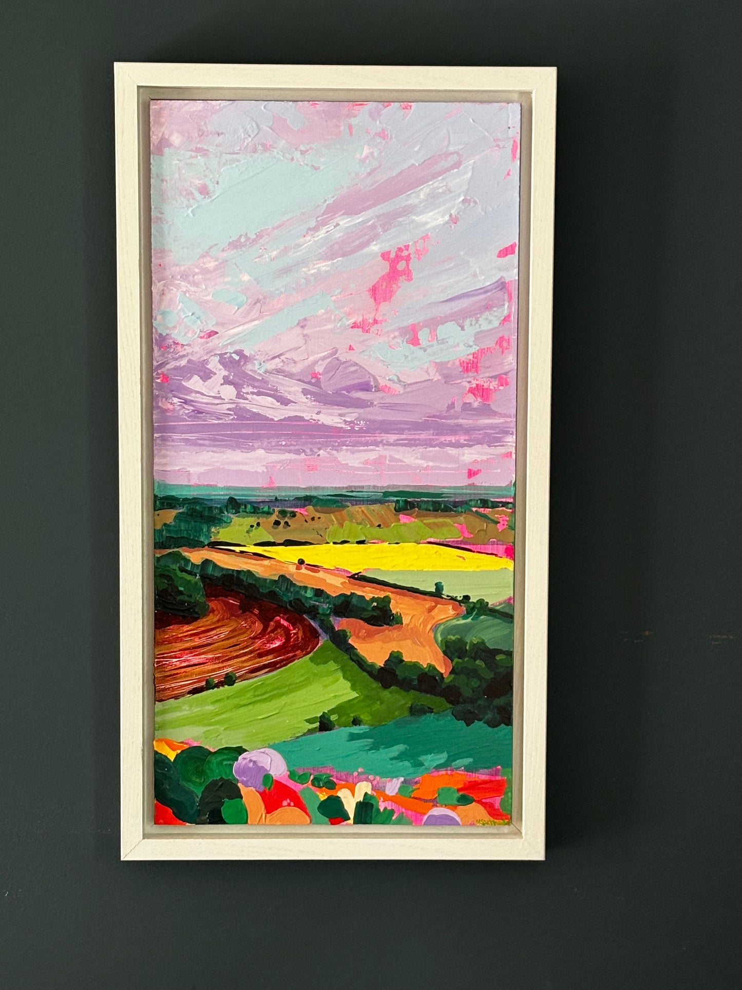 Roundway Leap - original painting