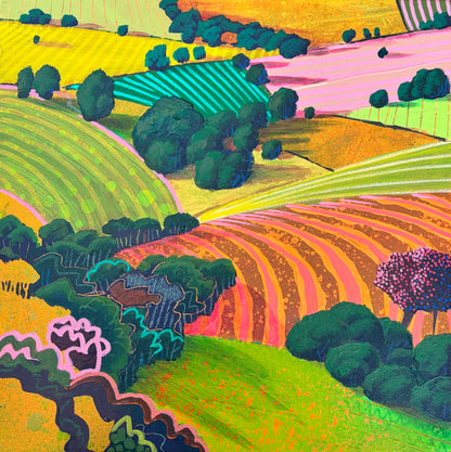 Patchwork - original painting