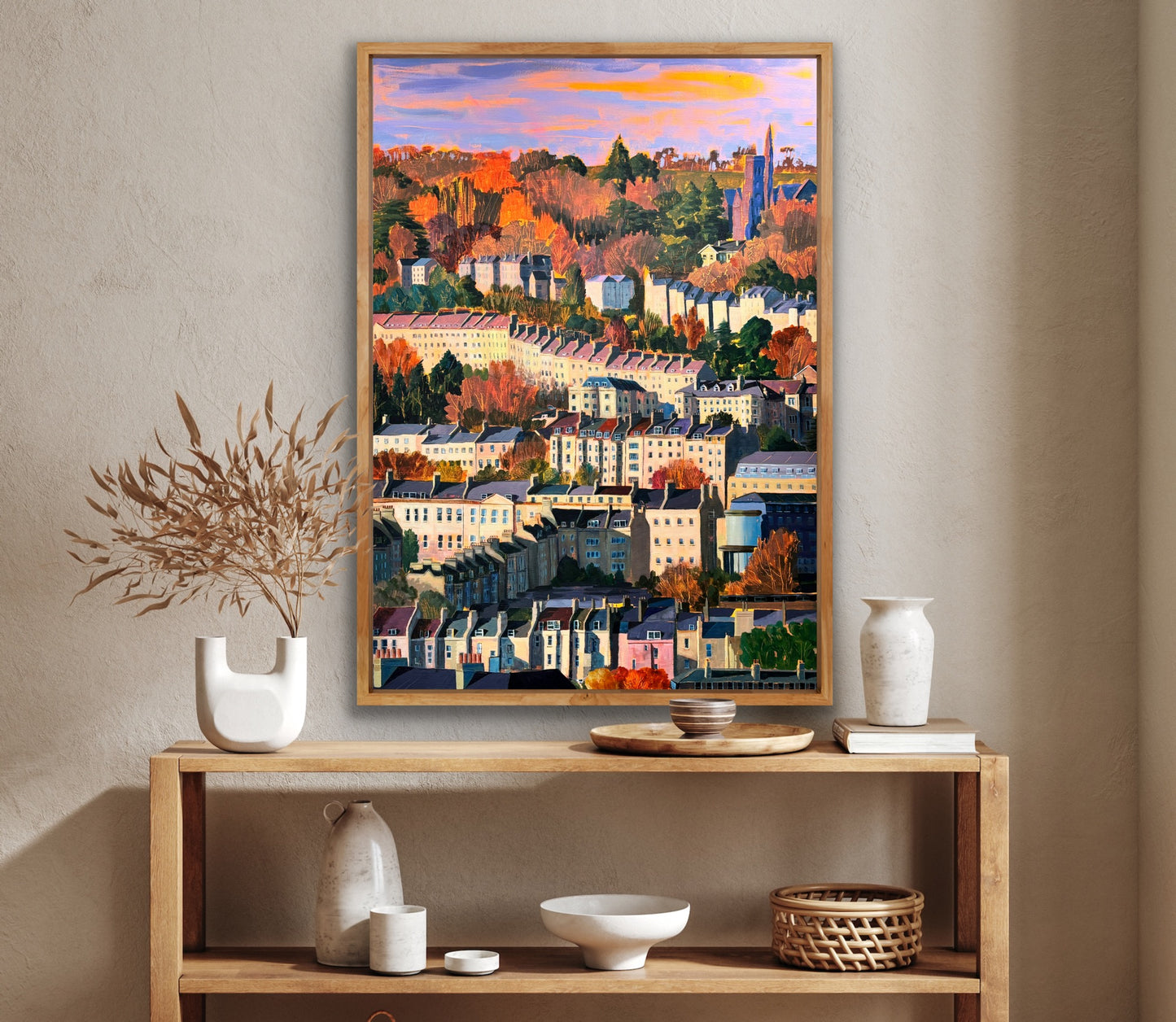 Bath Skyline - original painting