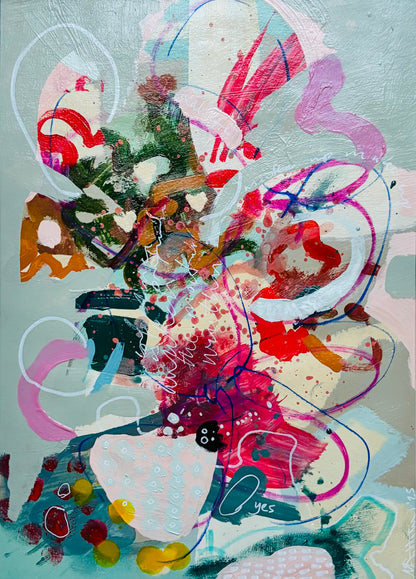 Blossom Riot 1 (original painting)