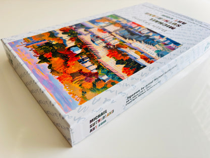 Bath Skyline – Warm Evening Glow Over the City | Premium 1000 Piece Jigsaw Puzzle