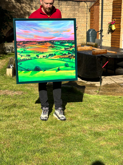 Under the Red Sky 8 - original painting