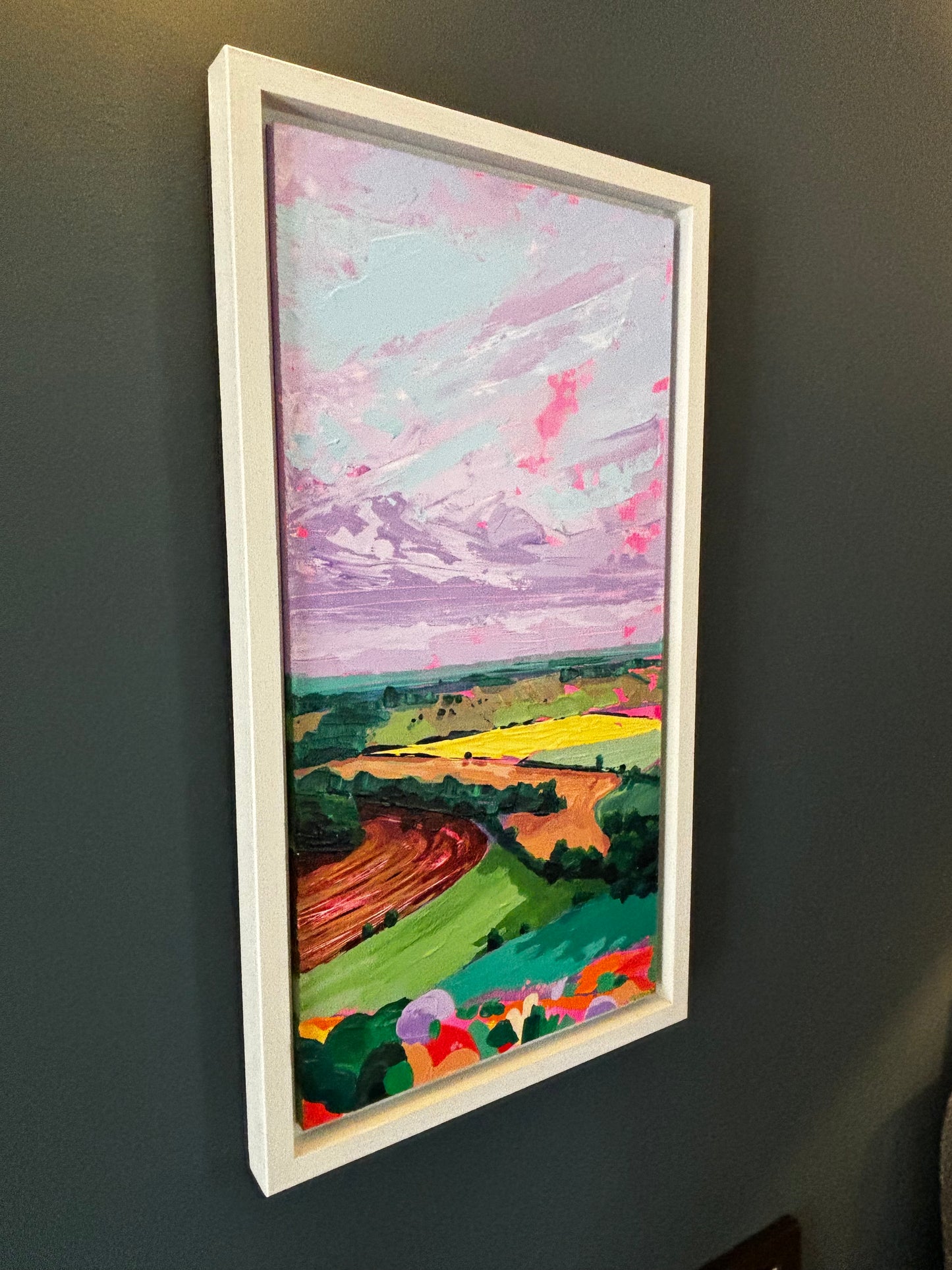 Roundway Leap - original painting