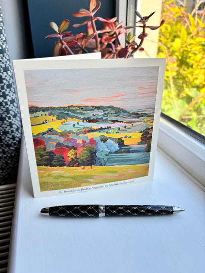 By Brook from Rudloe - blank greetings card
