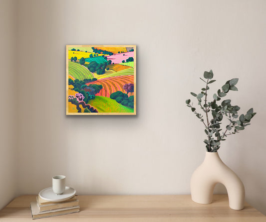 Patchwork - original painting