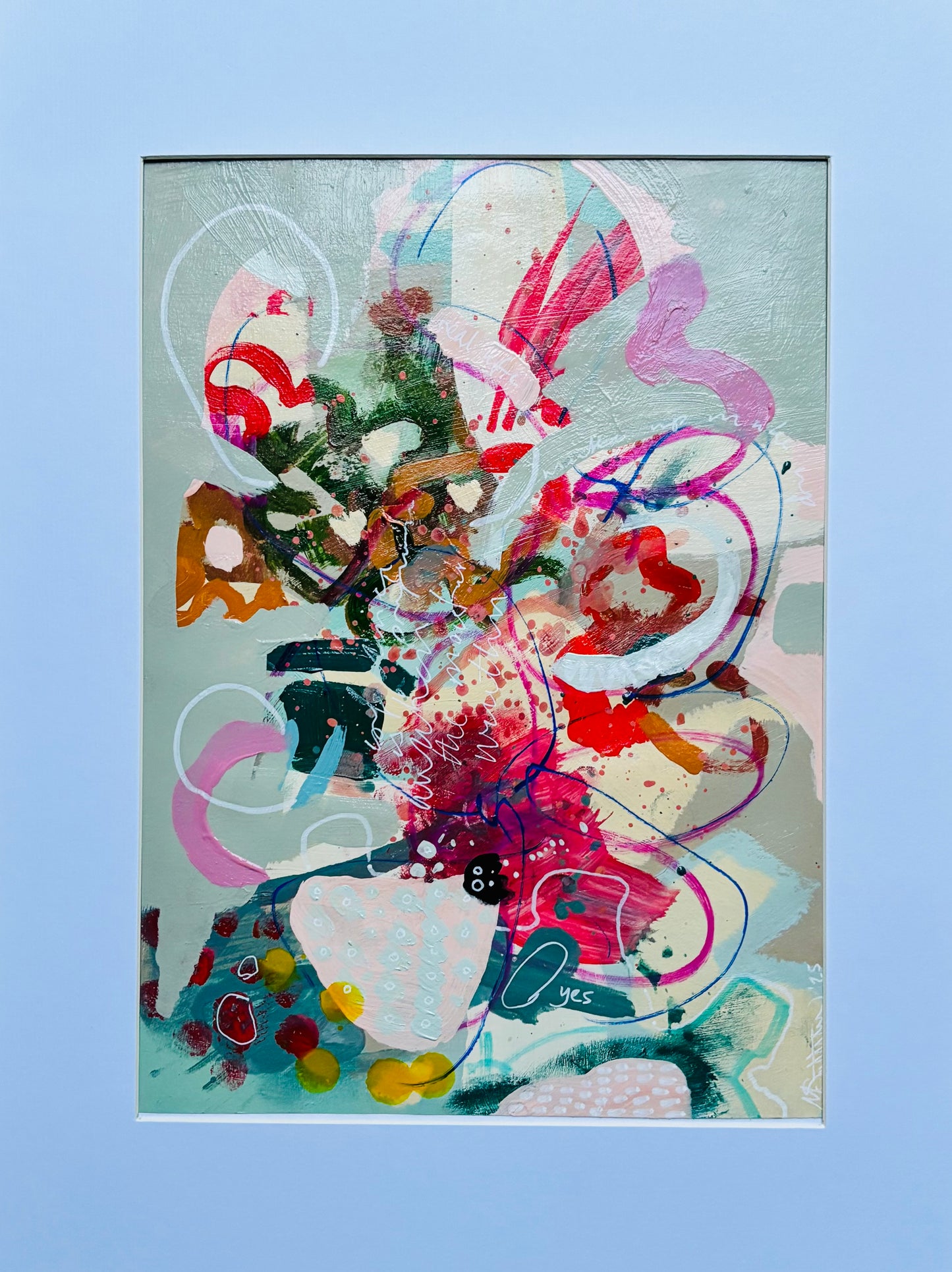 Blossom Riot 1 (original painting)