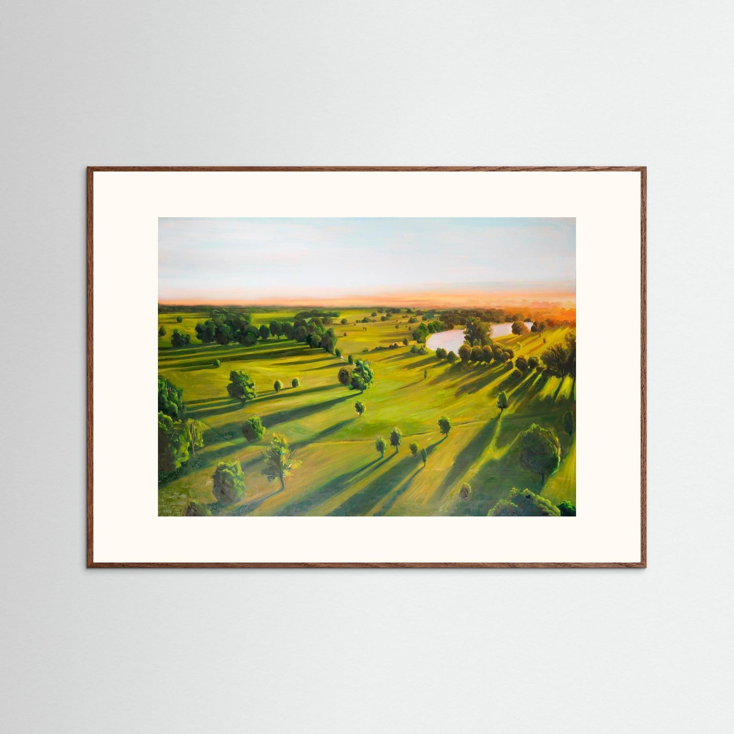 Sunrise On Corsham Court 2 — paper print options