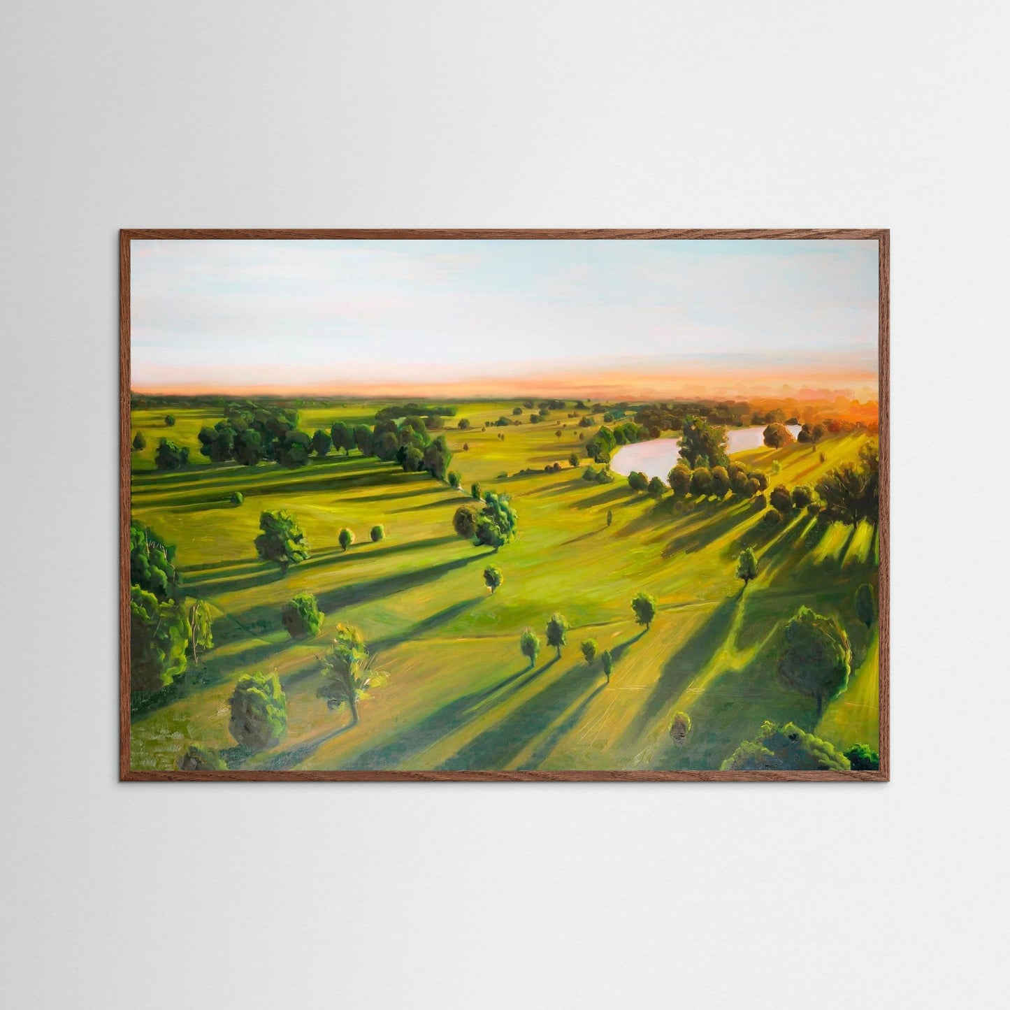 Sunrise On Corsham Court 2 — paper print options