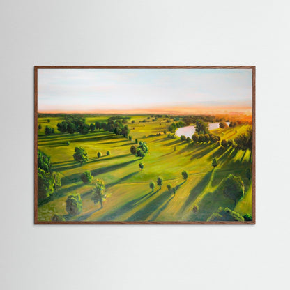 Sunrise On Corsham Court 2 — paper print options
