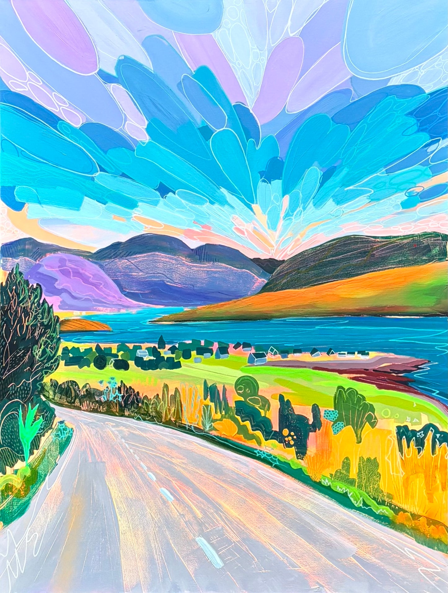 ‘Ullapool’ - original artwork