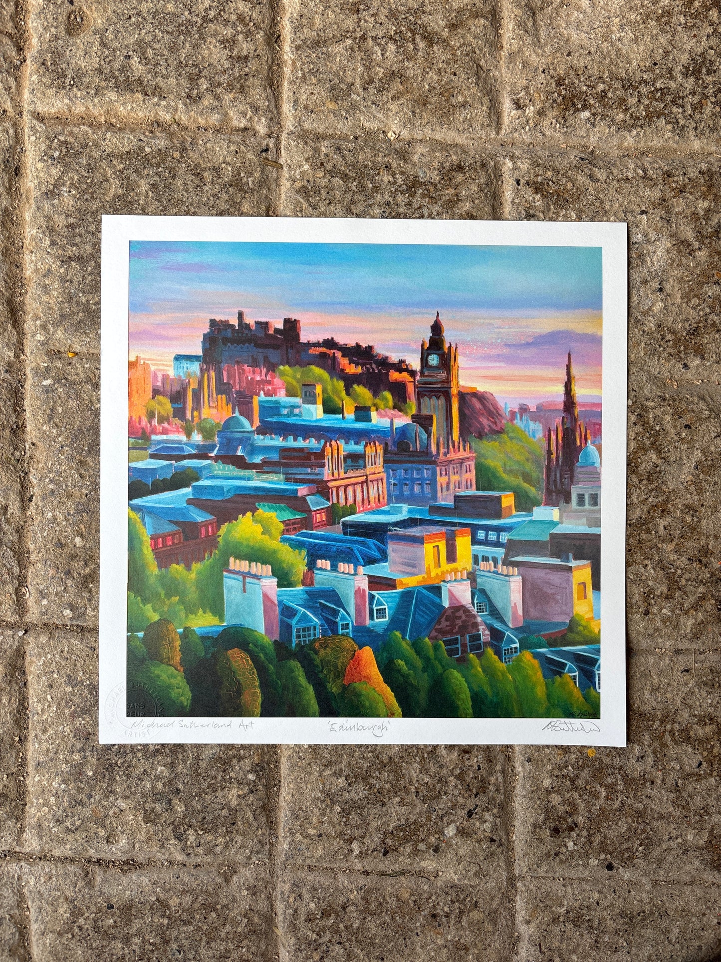 Edinburgh - print options