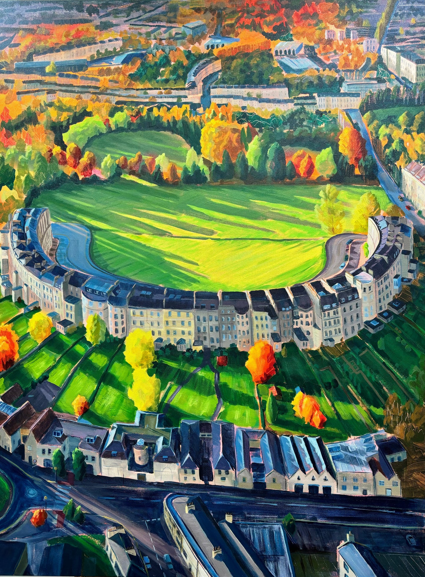 Royal Crescent - original painting