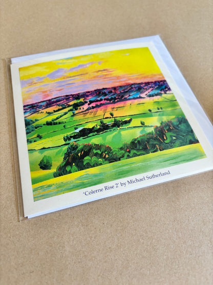 Colerne Rise 2 - blank greetings card