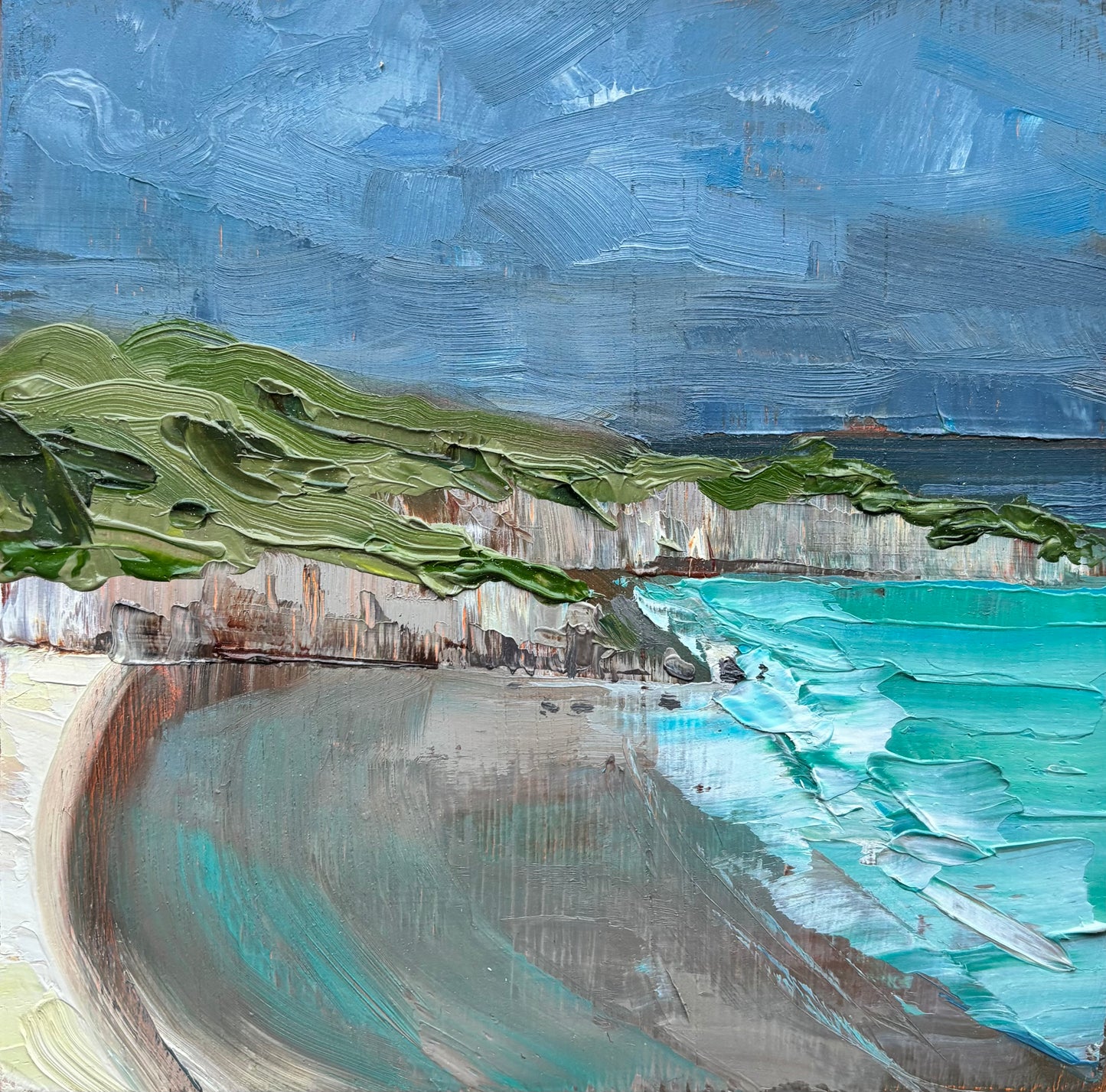 Ceannabeinne Beach 3 - original painting