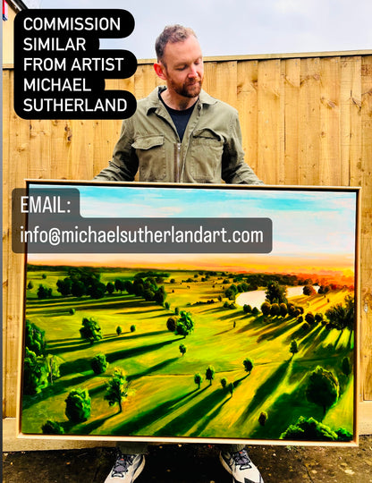 ‘Sunrise on Corsham Court 2’ - original painting