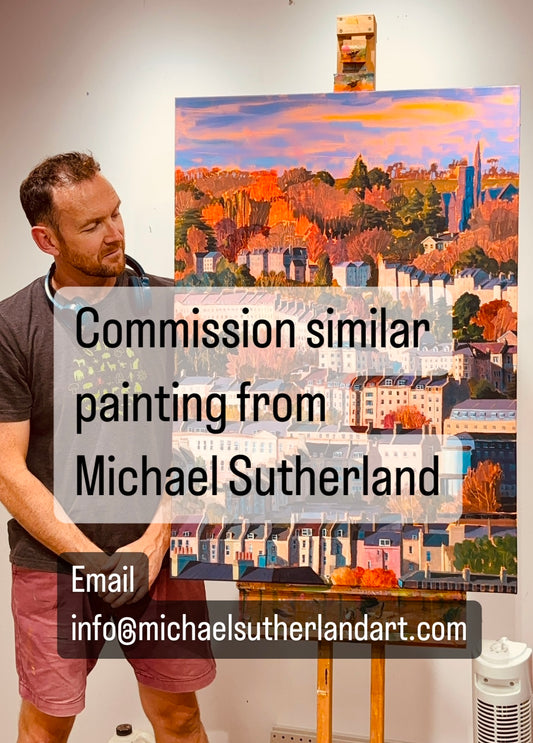 Bath Skyline - original painting