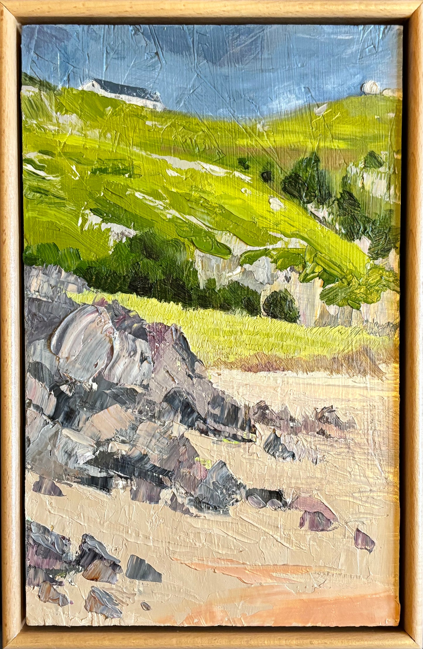 Ceannabeinne Beach 4 - original painting