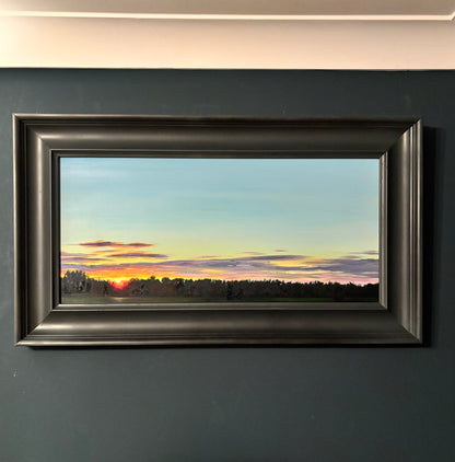 Somewhere, Somewhere in a Field in Wiltshire (alright) - original painting