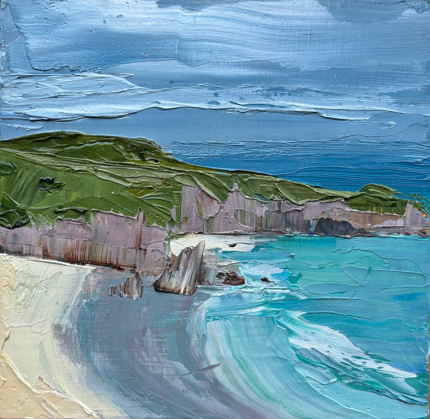 Ceannabeinne Beach 2 - original painting