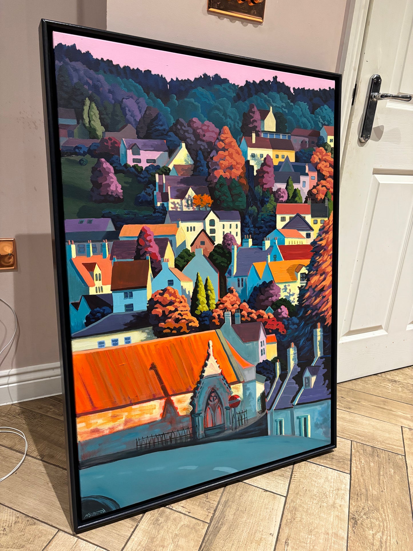 Autumn Dusk - original painting