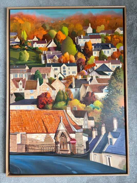 Autumn in Box - original painting