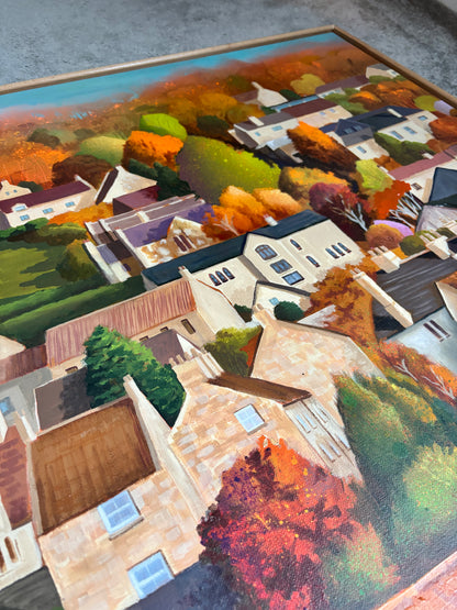 Autumn in Box - original painting
