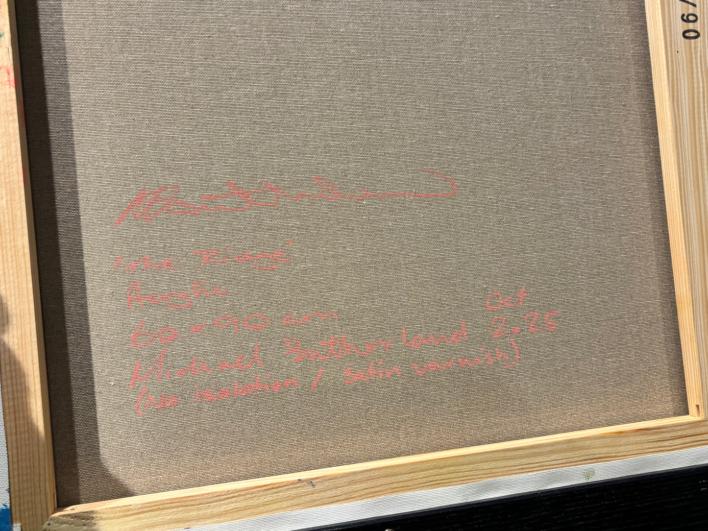 The Ridge - original painting