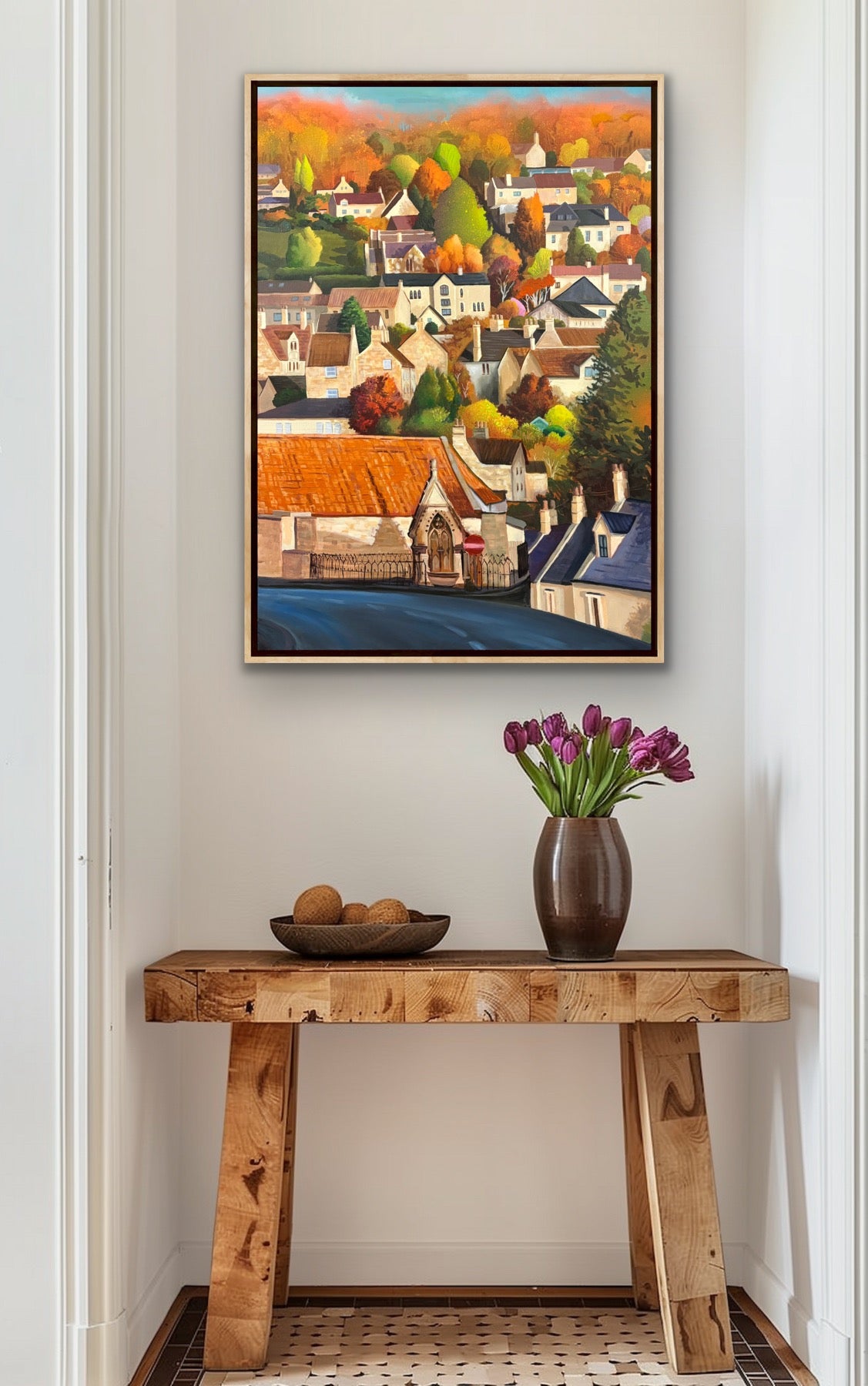 Autumn in Box - original painting