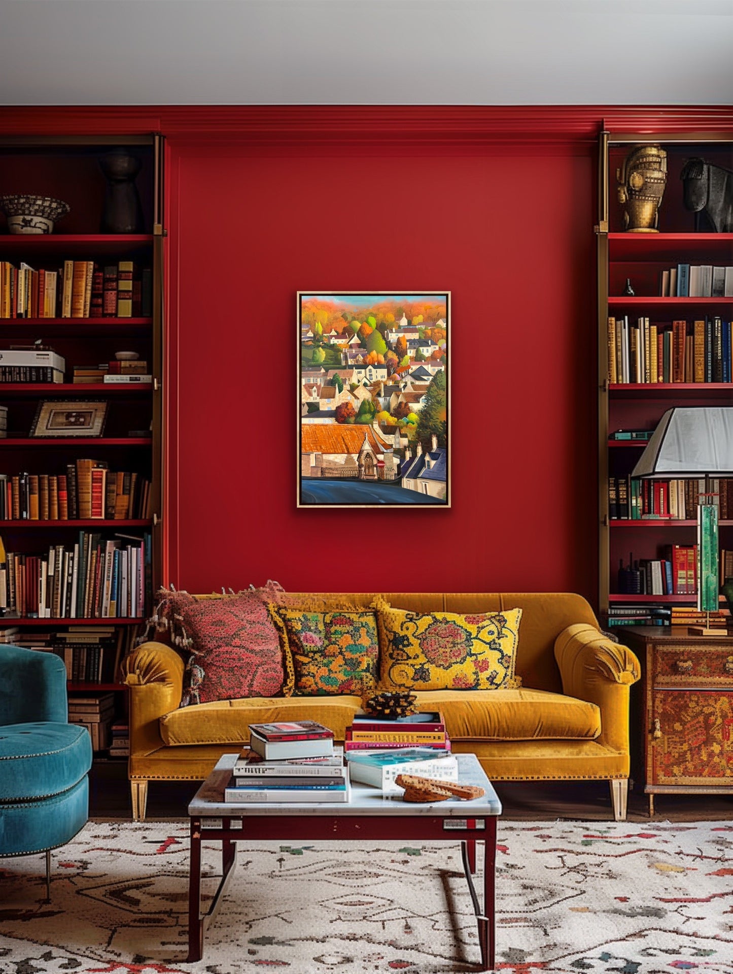 Autumn in Box - original painting