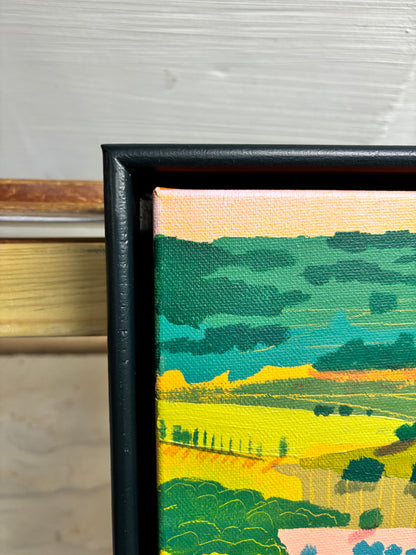 Cotswold Patchwork - Original Painting