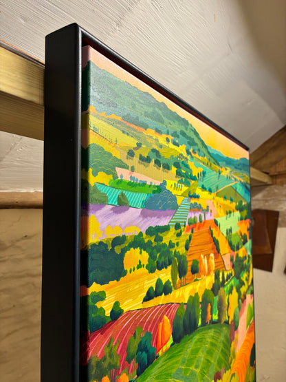 Cotswold Patchwork - Original Painting
