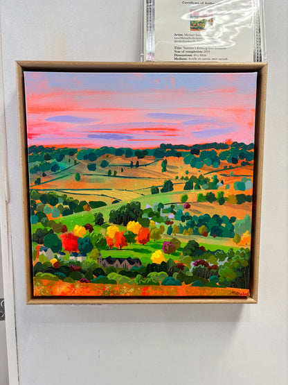Summer’s Evening from Boxfields