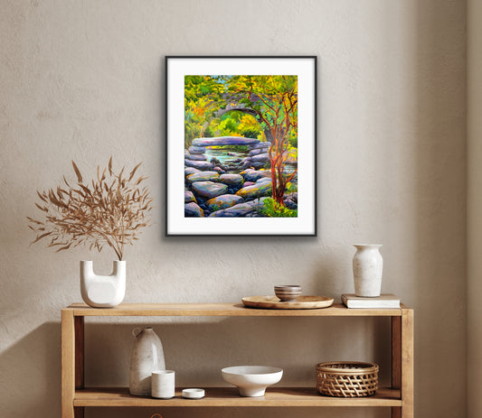 Dartmeet Clapper Bridge - print options