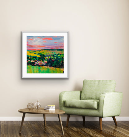 Boxfields Summer - Fine Art Paper Print