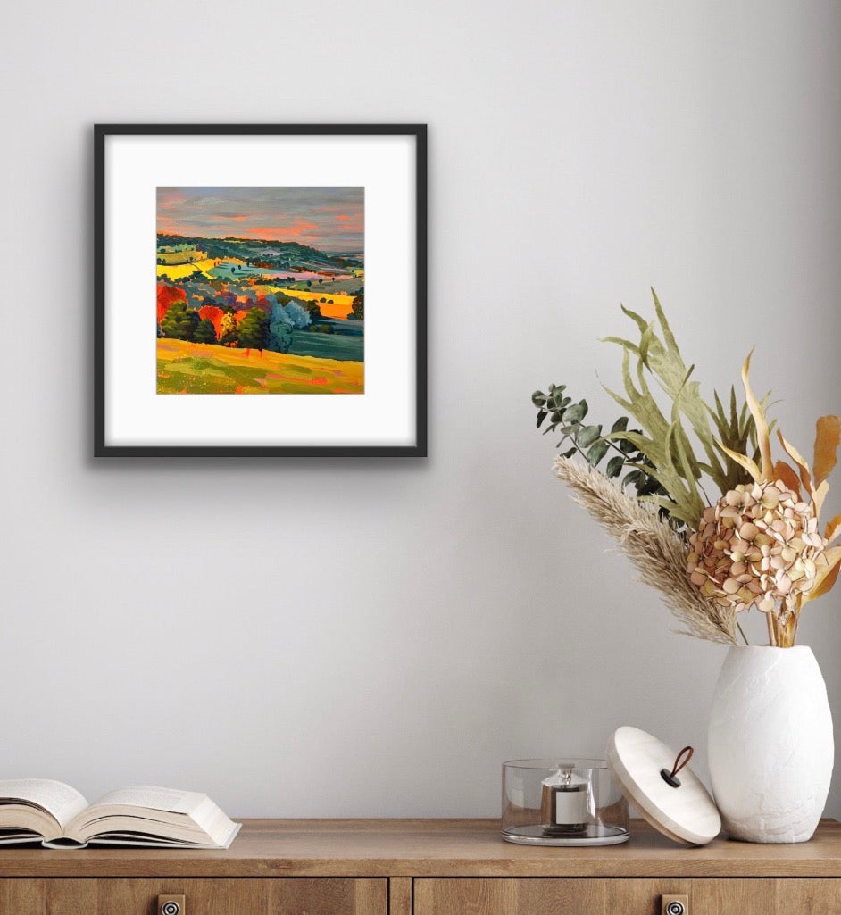 By Brook from Rudloe - SQUARE crop — fine art paper print editions